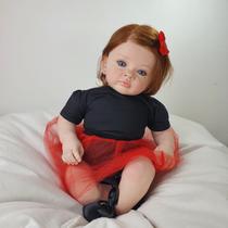 Bebê Reborn Princesa Membros Silicone Realista