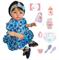 Bebê Reborn Realista Abigail Vinil Siliconado