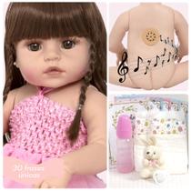 Bebe Reborn Realista Bailarina Que Fala Chora Envio Imediato