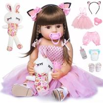 Bebê Reborn Realista de Silicone Boneca Reborn