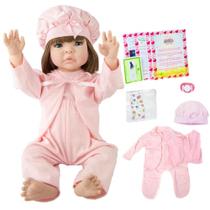 Bebê Reborn Realista Em Silicone Banho