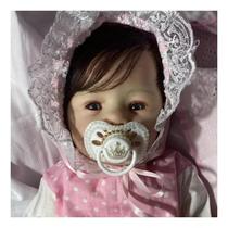 Bebê Reborn Realista Fio A Fio 100% Banho Meu Xodo Duda