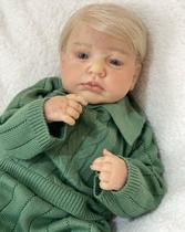 Bebê reborn realista lou lou respira linha premium Bebê reborn realista lou lou respira linha premium
