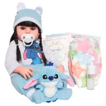 Bebê Reborn Realista Menina 100% Silicone Itens Pode Banho Bebê Reborn Realista Menina 100% Silicone Itens Pode Banho