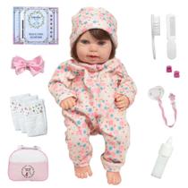 Bebe Reborn Realista Menina Princesa Silicone Fio a Fio Bebe Reborn Realista Menina Princesa Silicone Fio a Fio