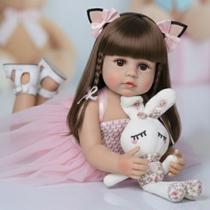 Bebe Reborn Realista Menina Unicórnio New Happy