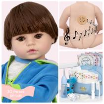 Bebe Reborn Realista Menino Girafinha Que Fala Envio 24Hrs Bebe Reborn Realista Menino Girafinha Que Fala Envio 24Hrs