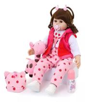 Bebê Reborn Realista Panda 47cm Npk Bebê Reborn Realista Panda 47cm Npk