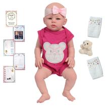 Bebe Reborn Realista Princesa Abigail Corpo de Silicone