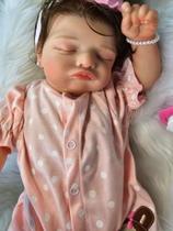 Bebê Reborn Realista Rosalie Tecido
