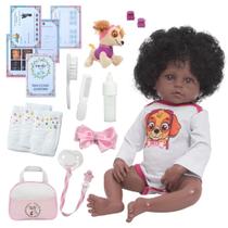 Bebe Reborn Realista Silicone Cabelo Cacheado Fofinha Itens Bebe Reborn Realista Silicone Cabelo Cacheado Fofinha Itens