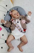 Bebê Reborn Realista Silicone + enxoval BBarteiro