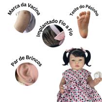 Bebê Reborn Shyann Menina Xuxinha Realista Ana Dolls, Vinil Silicone TOMA BANHO, Enxoval Completo 19 Itens, Presente Ideal Bebê Reborn Shyann Menina Xuxinha Realista Ana Dolls, Vinil Silicone TOMA BANHO, Enxoval Completo 19 Itens, Presente Ideal
