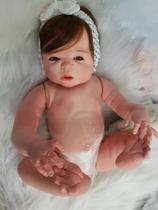 Bebe reborn silicone pode dar banho
