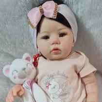 Bebe reborn silicone pode dar banho