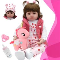 Bebê Reborn Silicone Pode dar banho Marca New Happy Bebê Reborn Silicone Pode dar banho Marca New Happy