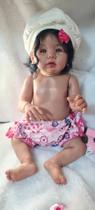 Bebe reborn silicone pode dar banho