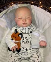 Bebê Reborn super realista menino gordinho