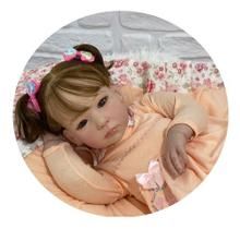 Bebê Reborn Toddler Menina Com 70 Cm De Altura Bebê Reborn Toddler Menina Com 70 Cm De Altura