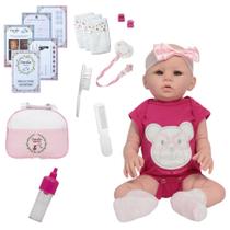 Bebê Tipo Reborn Princesa Recém Nascida Pode Dar Banho