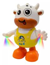 Bebê Vaca Brinquedos Musicais Brinquedos visuais para bebês - Brinquedo interativo de aprendizagem musical com luzes e Bebê Vaca Brinquedos Musicais Brinquedos visuais para bebês - Brinquedo interativo de aprendizagem musical com luzes e