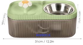 Bebedouro 2 em 1 para gatos e animais estimação com 3L, comedouro e dispensador de água. Bebedouro 2 em 1 para gatos e animais estimação com 3L, comedouro e dispensador de água.