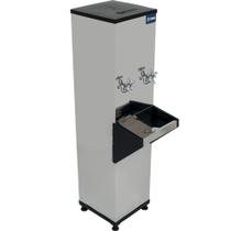 Bebedouro 25L 2 Torneiras Coluna KX02 Inox Knox
