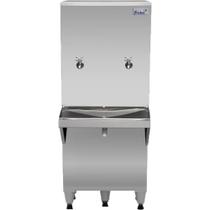 Bebedouro 50L 2 Torneiras Inox Frisbel