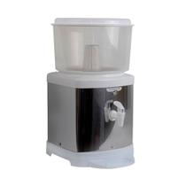 Bebedouro Acquamar Inox com Base de Barro 6 L Filtro com Carvão Ativado, Torneira Click, Boia Dosadora e Suporte Preto Bebedouro Acquamar Inox com Base de Barro 6 L Filtro com Carvão Ativado, Torneira Click, Boia Dosadora e Suporte Preto