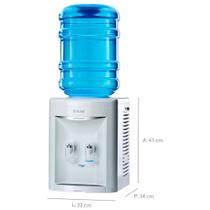 Bebedouro Agua Gelada P Galao De Mesa Branco Compressor 110v Bebedouro Agua Gelada P Galao De Mesa Branco Compressor 110v
