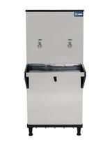 Bebedouro agua industrial inox 50litros c/2 torneiras 220v - frisbel