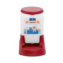 Bebedouro Alvorada Prático Auto Vermelho para Cães e Gatos 3l Bebedouro Alvorada Prático Auto Vermelho para Cães e Gatos 3l