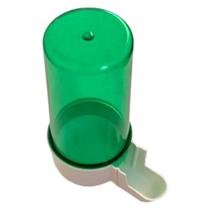 Bebedouro Animalplast Médio 200ml - Malha Larga - Verde Com Base Branca Bebedouro Animalplast Médio 200ml - Malha Larga - Verde Com Base Branca