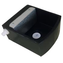 Bebedouro Automático 2,5 Litros Cocho de Água Preto com Boia Abecel Pet