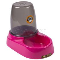 Bebedouro automático bistrô pet flex- rosa 1,5l Bebedouro automático bistrô pet flex- rosa 1,5l