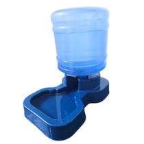 Bebedouro Automático Cães Gato 10l Cor Azul Galão Bebedouro