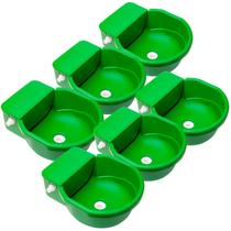 Bebedouro Automático Cocho Alto C/boia Ralo Grande Porte 7Lt 6Un