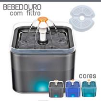 Bebedouro Automático Fonte Com Filtro 2 Litros Cães Gatos