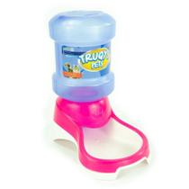 Bebedouro automático galão 2l truqys pets rosa