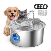 Bebedouro Automático para Animais Invengo Fonte de Aço Inoxidável 3,2L Bebedouro Automático para Animais Invengo Fonte de Aço Inoxidável 3,2L
