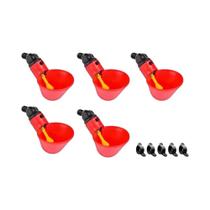 Bebedouro Automático Para Aves, Copos Para Galinhas, Dispensador De Água Para Patos, 5, 10, 20