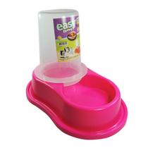 Bebedouro Automático Para Cães E Gatos Antiformiga - Rosa