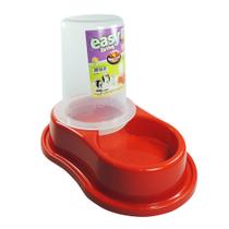 Bebedouro Automático Para Cães E Gatos Antiformiga - VERMELHO