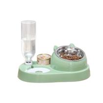 Bebedouro Automático para Gatos e Cães - Comedouro e Bebedouro com Base Antiderrapante