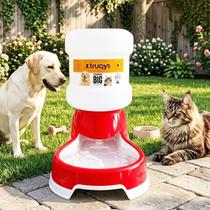Bebedouro Automatico Pet 6L Vermelho Grande Galao Caes Gatos