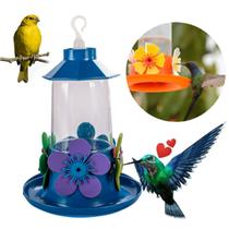 Bebedouro Beija-Flor Luxo com Bandeja 250mL Cores Sortidas