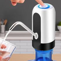 Bebedouro Bomba de Água Elétrica Para Galão Garrafão Garrafa Grande Bombona Recarregável Automática Botão Cabo USB