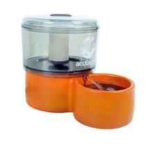 Bebedouro Cerâmico/Acrílico Fumê 2,5L c/ Bomba e Filtro p/ Cães e Gato Bebedouro Cerâmico/Acrílico Fumê 2,5L c/ Bomba e Filtro p/ Cães e Gato