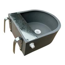 Bebedouro com boia cavalos cocho bezerro agua caes 10 litros Bebedouro com boia cavalos cocho bezerro agua caes 10 litros