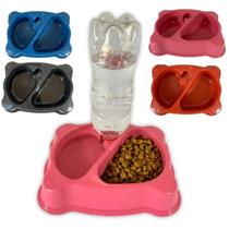 Bebedouro Comedouro Duplo Automático 2DPet Porte Grande-1200ML